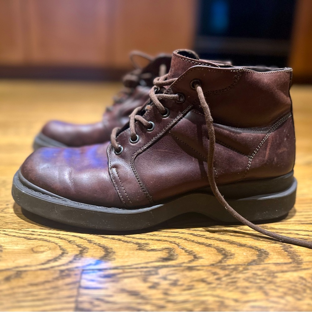 Bass Mens Leather Boots